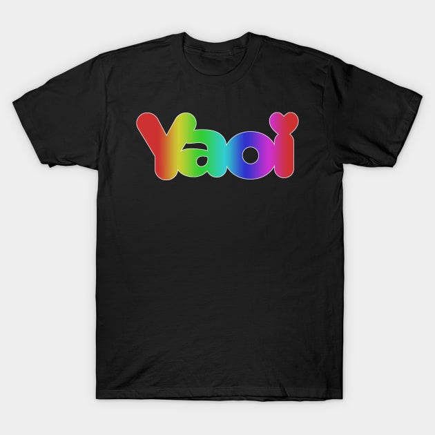 Yaoi: Rainbow Version T-Shirt by Psitta